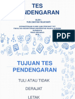 Pemeriksaan Dan Tes Pendengaran