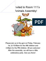 Assembly Invite 18 19