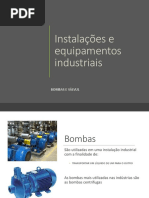 Instalações industriais - Bombas e Válvulas