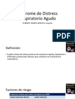 Síndrome de Distress Respiratorio Agudo