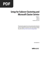 Microsoft Cluster in VMware