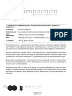 Gilberto Bercovici A Expansao Do Estado de Excecao Da Garantia Da Constituição À Garantia Do Capitalismo