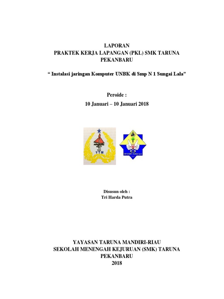 Cover Laporan Harda