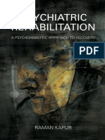 Raman Kapur - Psychiatric Rehabilitation - A Psychoanalytic Approach To Recovery (2016, Karnac Books LTD) PDF