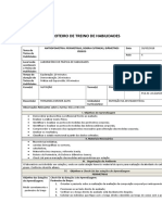 Roteiro de Treino de Habilidades - Visita ANTROPOMETRIA