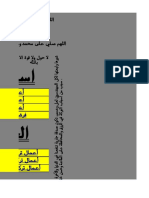 حساب معدلات الانتاج والتكاليف للبنود