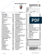 Formato Checklist Tractor PDF