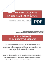 Tipos de Publicaciones