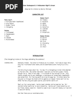 Director's Script for A Midsummer Night's Dream | PDF | Shakespearean ...