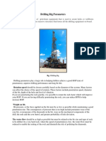 Drilling Rig Parameters