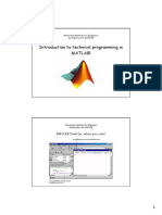0 Introduction To MATLAB