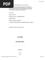 Download Ulysses by James Joyce by superrrom SN39767944 doc pdf