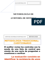 Metodología Auditoría de Sistemas