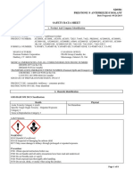 Prestone Antifreeze MSDS