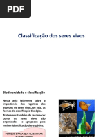 Classificação Dos Seres Vivos