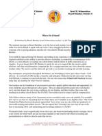 LAUSD Board Member Scott Schmerelson Releases "Where I Stand" Letter On The 2019 Teachers Strike