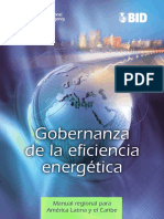 Gobernanza de La Eficiencia Energetica - Manual Regional America Latina y Caribe