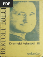 Dramski Tekstovi III - Bertolt Brecht