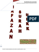 Surah Hafazan Upkk