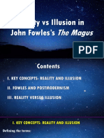 Reality Vs Illusion in John Fowles's: The Magus