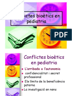 Tema 7. Conflictes Bioètics en Pediatria