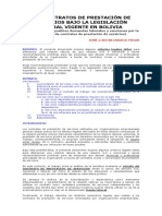 Contrato de Trabajo vs. Contrato de Prestación de Servicios (I Parte)