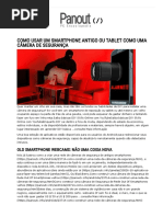 Como usar um smartphone antigo ou tablet como uma câmera de segurança.pdf