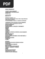 Água Diamante - Joel Ducatillon