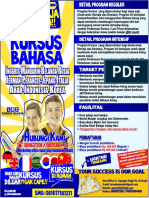 Brosur Kursus Bahasa LBC