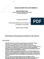 History of Social Security in Latin America Carmelo Mesa-Lago