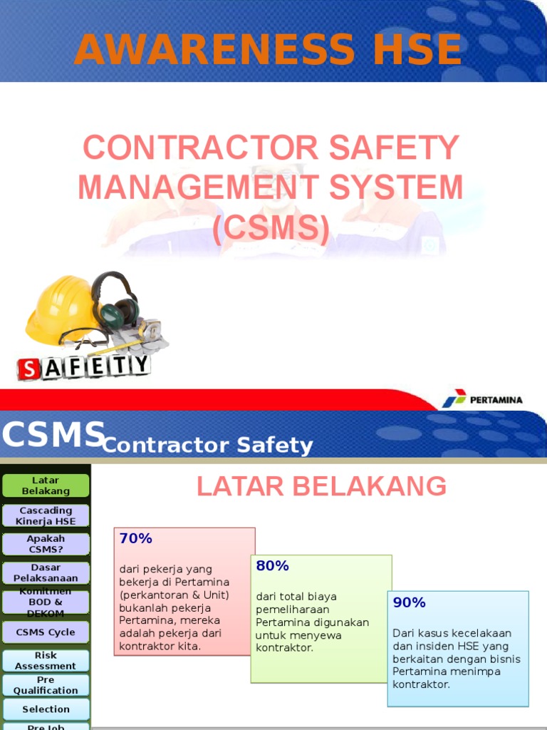 Sistem Manajemen Keselamatan Kontraktor | PDF | Komputer | Teknologi ...