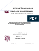 La Expancion de Capital en Mexico