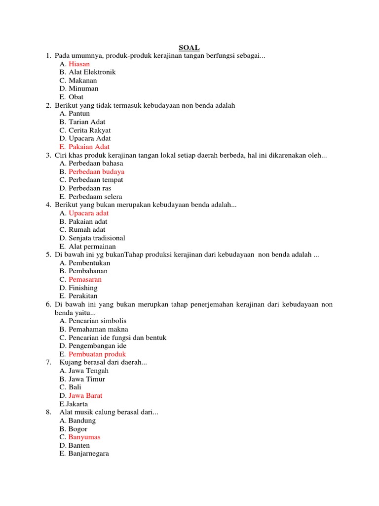 Soal Pdf