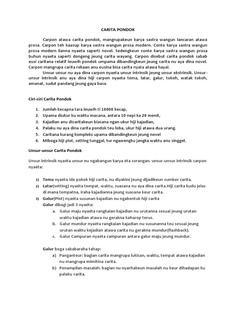 Novel Nyaeta Karya Sastra Dina Wangun Literatur