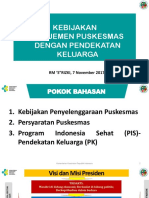 Kebijakan Penyelenggaraan PKM