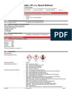 Formalin Msds