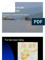 Alternatives To The Narmada Dam