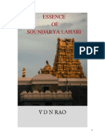 Essence of Soundarya Lahari - Adi Shankara PDF