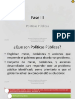 Políticas públicas: Identificación, instrumentos y ciclos