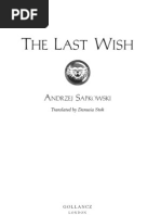 The Last Wish (Excerpt)