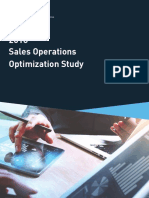2018 Sales Operations Optimization Study