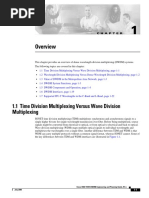 1.1 Time Division Multiplexing Versus Wave Division Multiplexing