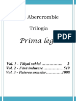 Joe Abercrombie Trilogia Prima Lege Vol 1 3