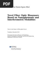 Novel Fiber Optic Biosensors Based On Nanoplasmonic and Interferometric Modalities