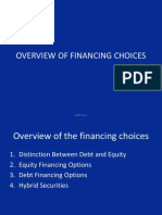 1_Overview of Financing Choices