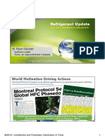 Refrigerant Update: World Motivation Driving Actions