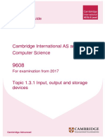 CS TG Input Output and Storage Devices 9608