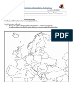 Ficha de Trabalho Sobre Europa