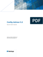 Config Advisor 5.2 Quick Start Guide