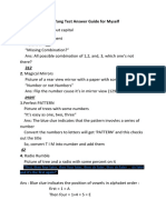 Tim Tang Test Answer Guide